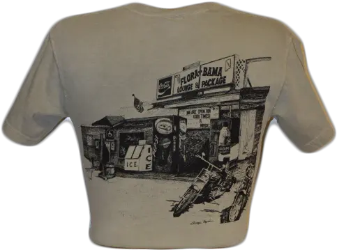 Flora Bama Old Building T Shirt Crew Neck Png Shirt Pocket Png