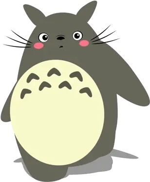 Weight Is Meaningless U2014 Black Not White Totoro Walking Gif Png Totoro Png