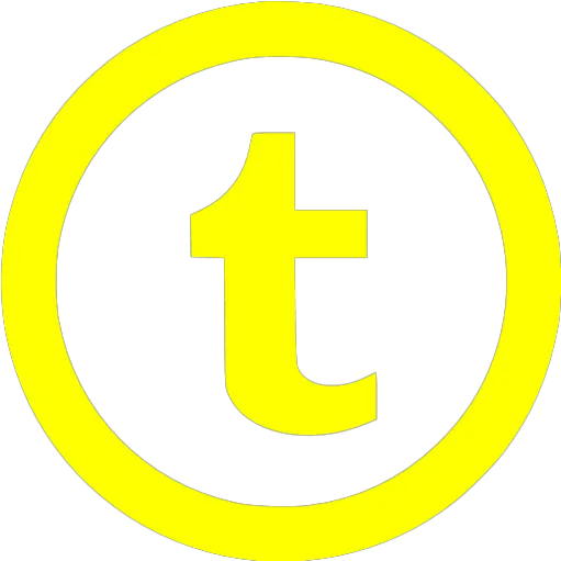 Yellow Tumblr 5 Icon Free Yellow Site Logo Icons Social Media Icon Green Png Pastel Icon Tumblr
