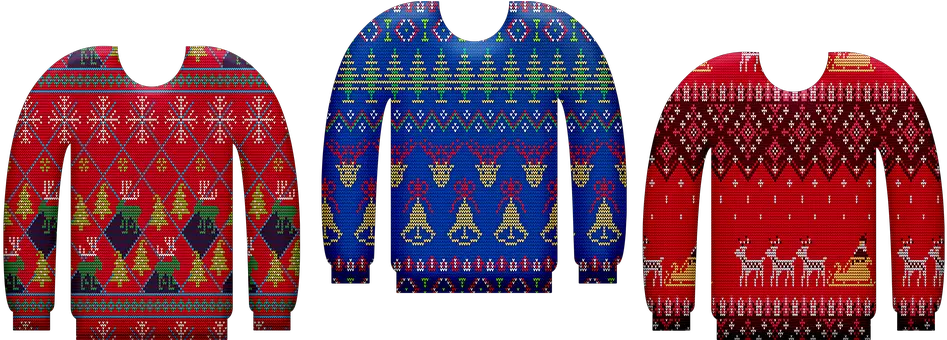 Ugly Christmas Sweater Ugly Christmas Sweater Clipart Free Png Sweater Png