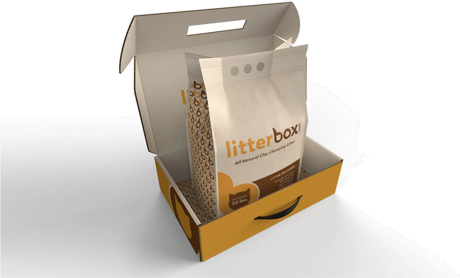 Library Of Cat Litter Box Png Files Carton Litter Png