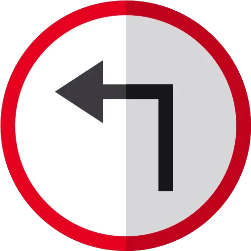 Turn Left Free Signs Icons Dot Png Turn Icon