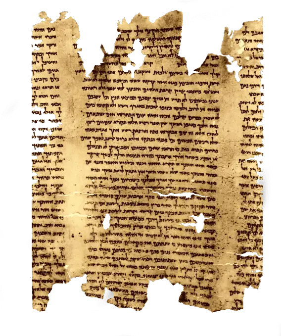 Artifacts Dead Sea Scrolls Dead Sea Scroll Png Scroll Transparent Background