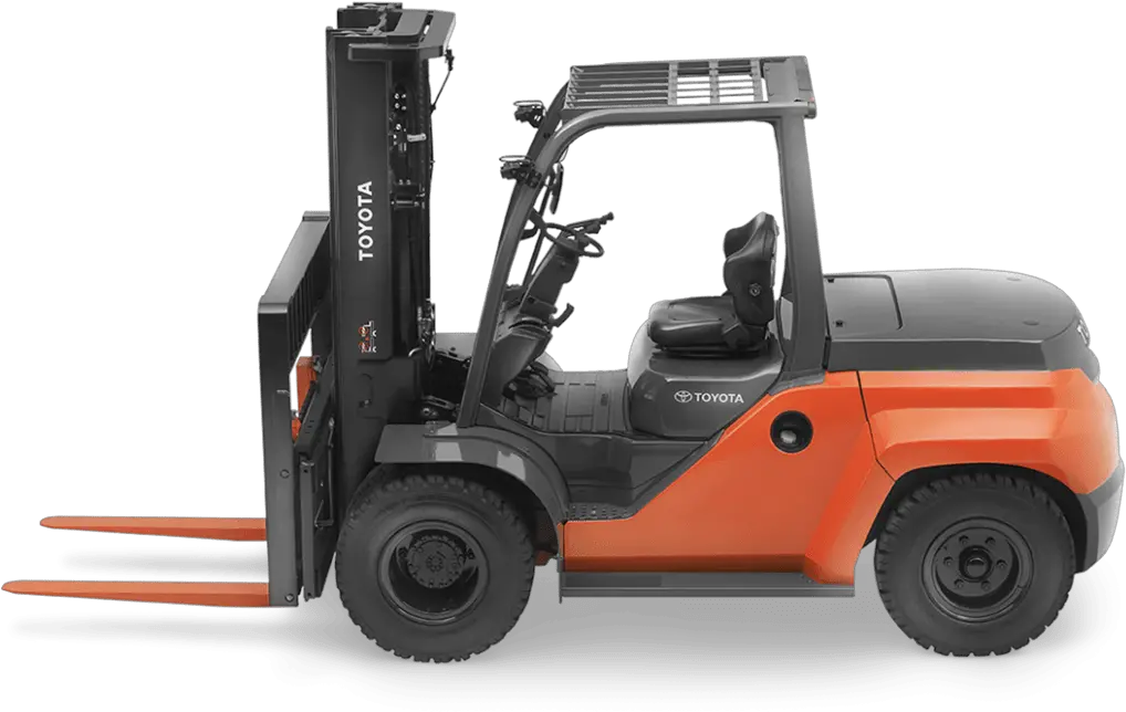 Toyota Large Ic Outdoor Forklifts Toyota Rough Terrain Forklift Png Forklift Png