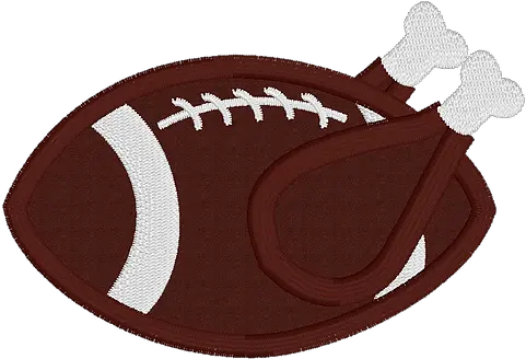 Football Turkey Applique Flag Football Png Turkey Png