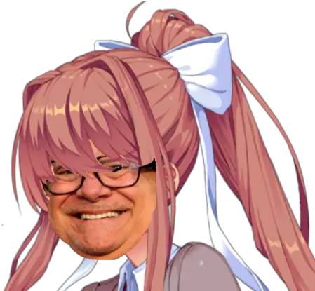 Iu0027m Not Sorry Ddlc Dokidoki Monika Png Danny Devito Transparent