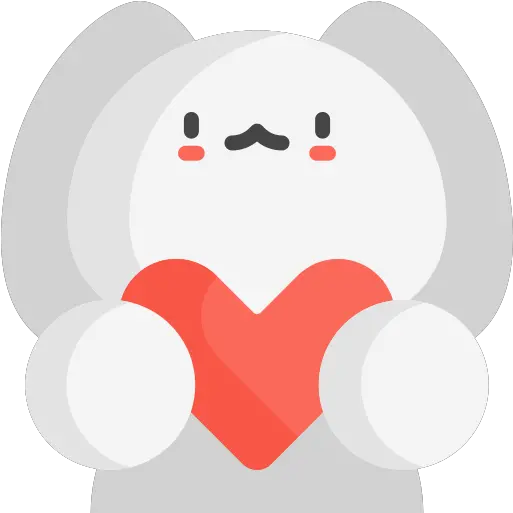 Bunny Free Animals Icons Happy Png Cute Anime Icon