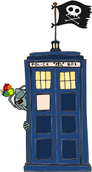 Tardis U2013 If All Else Failsu2026use A Hammer Cartoon Png Tardis Png