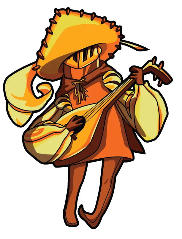 Bard Artwork Shovel Knight Music Knight Png Bard Png