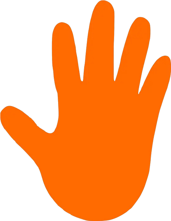 Hand Stop Support Free Vector Graphic On Pixabay Blues Clues Handprint Png Volunteer Hand Icon