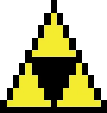 Triforce Pixel Art Maker Triforce Pixel Art Png Triforce Png