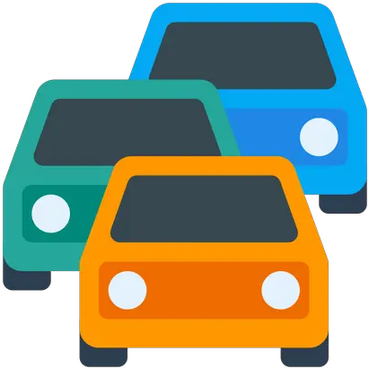 Traffic Jam Icon Of Flat Style Traffic Jam Icon Png Traffic Png