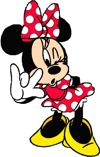 Minnie Mouse Heart Transparent Clipart Kid Clipartingcom Rosto Minnie Piscando Png Minnie Mouse Transparent