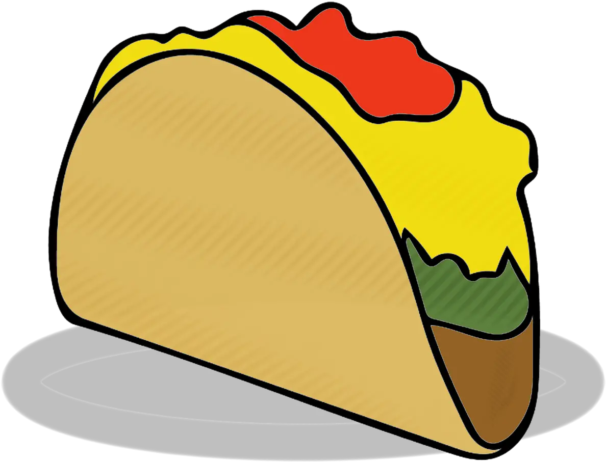 Fast Food Eating Mexican Clipart Taco Png Taco Png