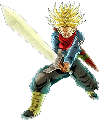 Awakened Ur Resilient Will To Protect The Future Super Dokkan Battle Transforming Trunks Png Future Trunks Png