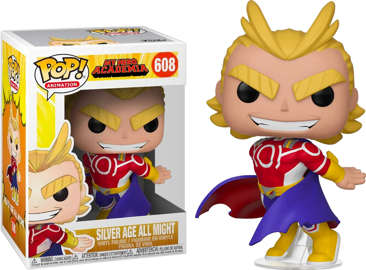 My Hero Academia Silver Age All Might Pop My Hero Academia Funko Pop Png Midoriya Png