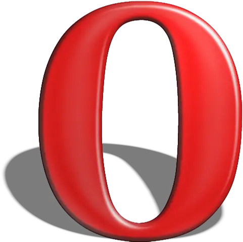 Do You Really Want To Run Red Letter O Png Opera Logo