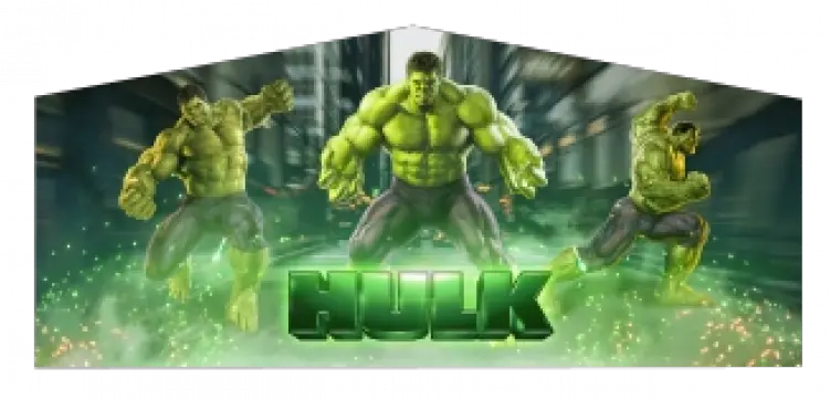 Incredible Hulk Castle Moonwalk Bounce House Rentals Katy Png