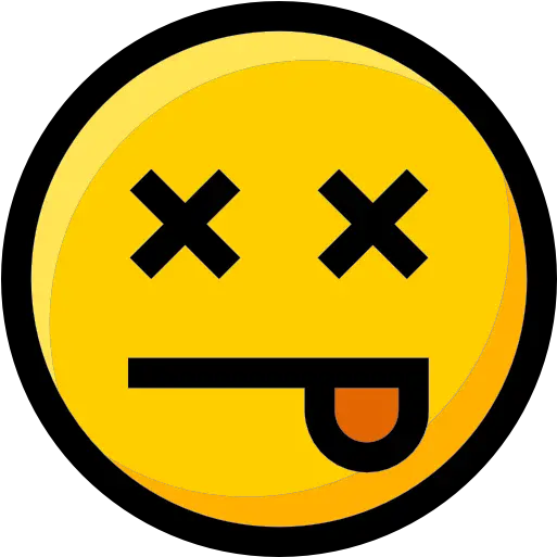 Emoji Smileys Emoticons Ideogram Feelings Faces Dead Emoji Transparent Background Png Shocked Emoji Transparent