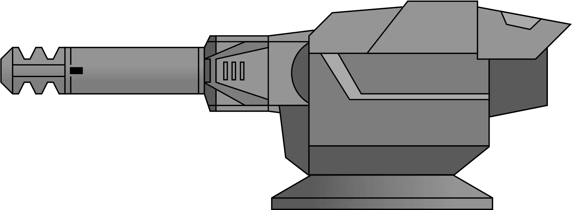 Mg9 Heavy Particle Cannon Weapon Png Cannon Png