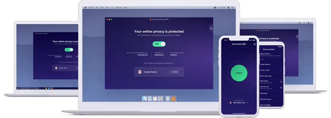 Avast Secureline Vpn 2022 5 Devices 2 Years Download Technology Applications Png Avast Icon For Desktop