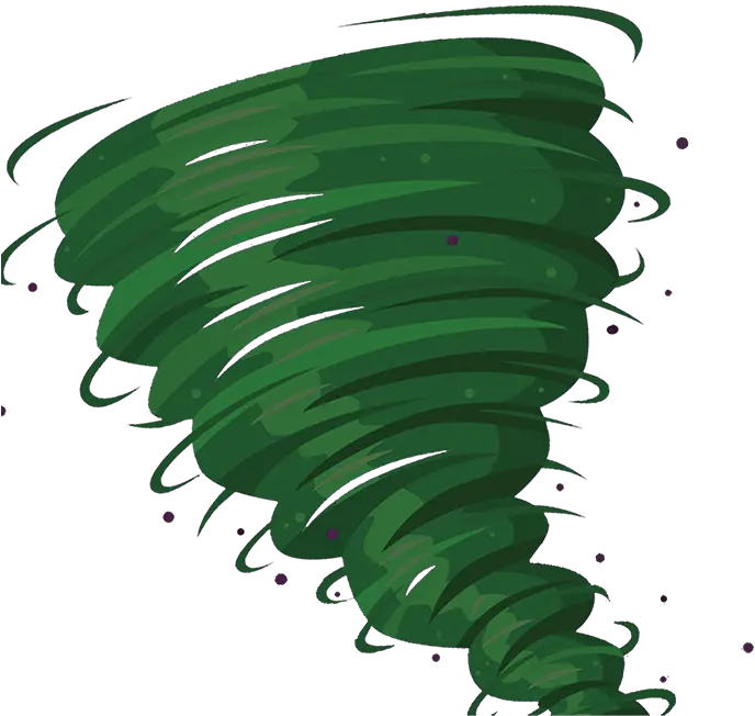 Tornado Download Storm Green Tornado Png Download 1000 Tornado Cartoon Tornado Png