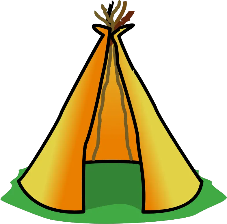 Download Free Png Teepee Open Tent Clipart Teepee Png