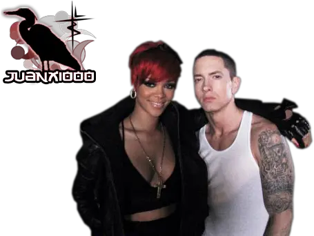 Download Eminem Rihana Render Photo Rihanna Love Eminem And Rihanna 2010 Png Eminem Icon