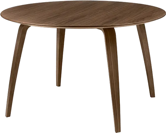 Gubi Diningtable Round Png Transparent Background Free Gubi Dining Table Walnut Round Table Icon