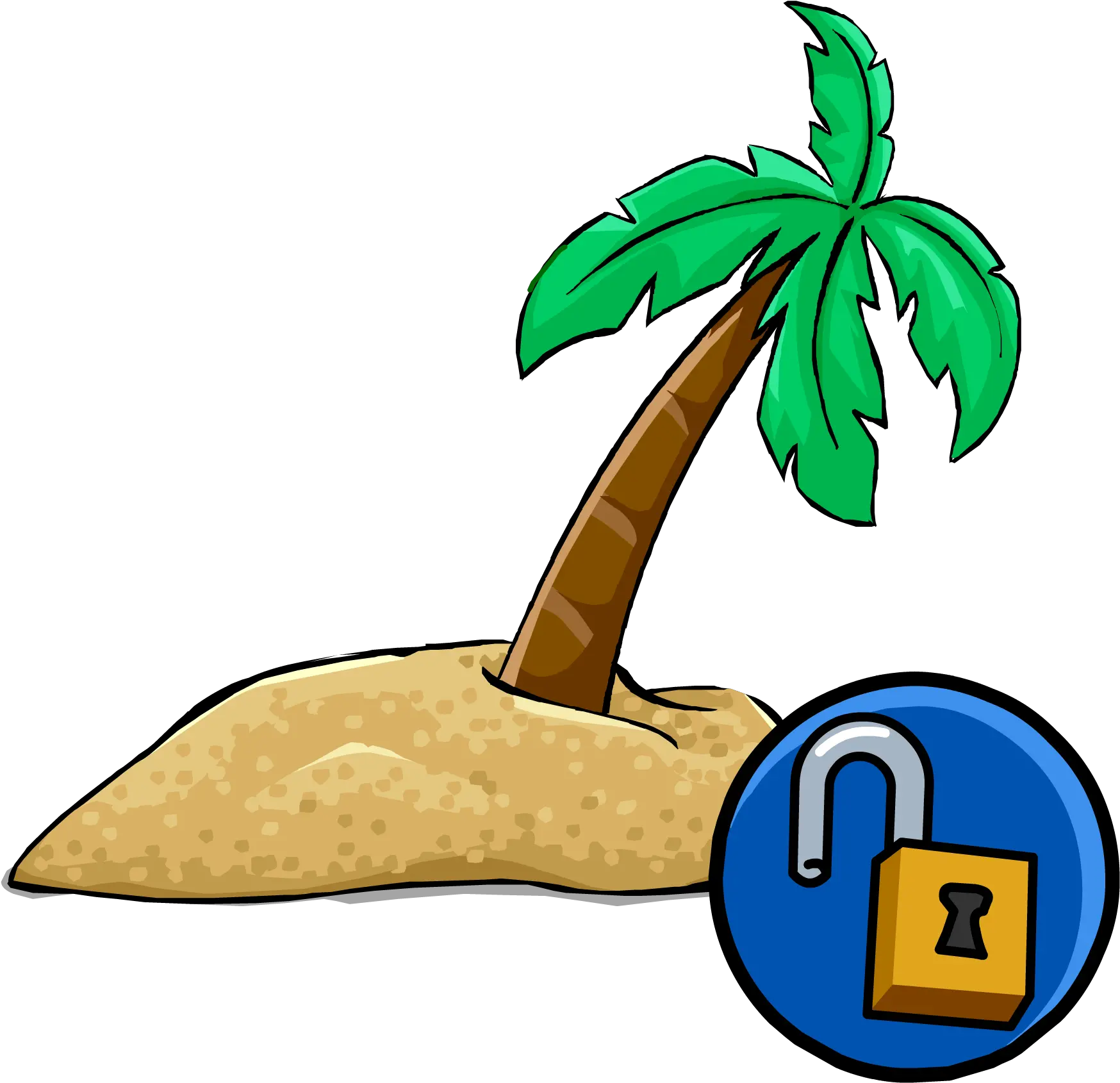 Island Icon Desert Island Unlockable Icon Transparent Png Desert Island Icon Island Icon
