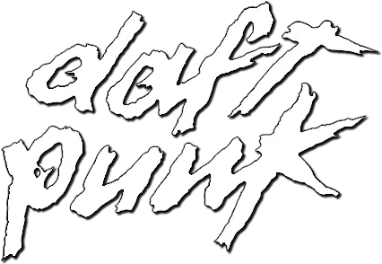 Daft Punk Daft Punk Logo White Png Daft Punk Transparent