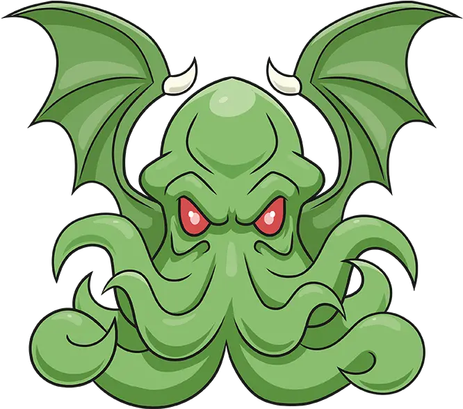 How To Draw Cthulhu Really Easy Drawing Tutorial Draw A Cthulhu Easy Png Cthulhu Icon Png