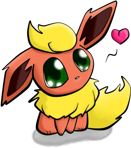 Free Download Images Flareon Png Baby Flareon Flareon Png