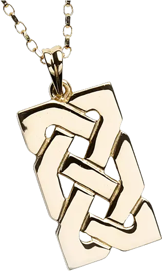 Large Rectangle Celtic Pendant Png Knot