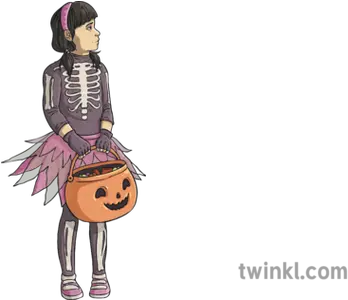 Skeleton Girl Child Costume Spooky Creepy Trick Or Treat Fictional Character Png Spooky Skeleton Icon