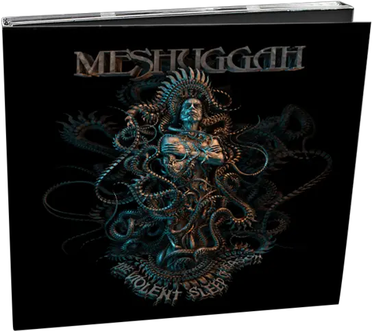 Meshuggah Violent Sleep Of Cd Progressive Metal Album Cover Png Despised Icon Patch