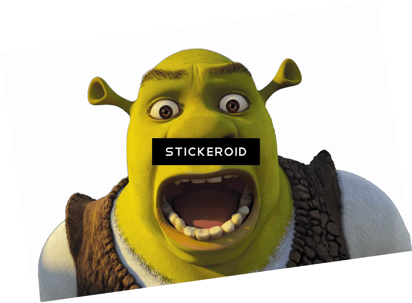 Download Shrek Open Mouth Green Ogre Full Size Png Image Ogre Png