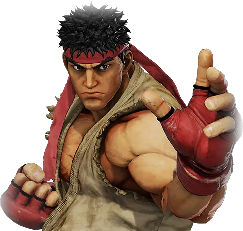 Ryu Ryu Street Fighter V Png Ryu Hadouken Png