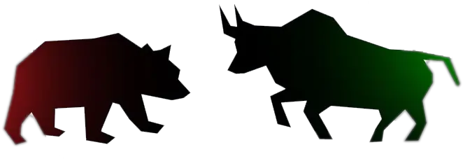 Bullish Vs Bearish Transparent Background Png Mart Bearish Vs Bullish Background Bull Transparent Background
