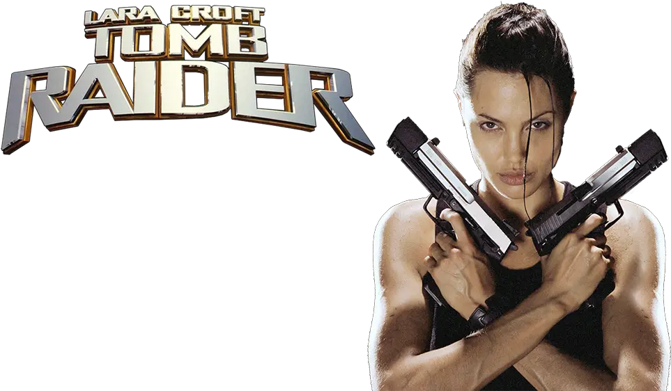 Lara Croft Tomb Raider Movie Png Angelina Jolie In Tomb Rader Lara Croft Png