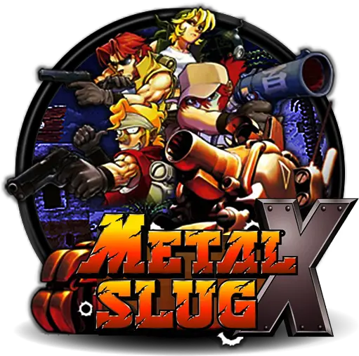 Metal Slug X Cortana 5 Repack Size 76 Metal Slug X Logo Png Metal Slug Icon