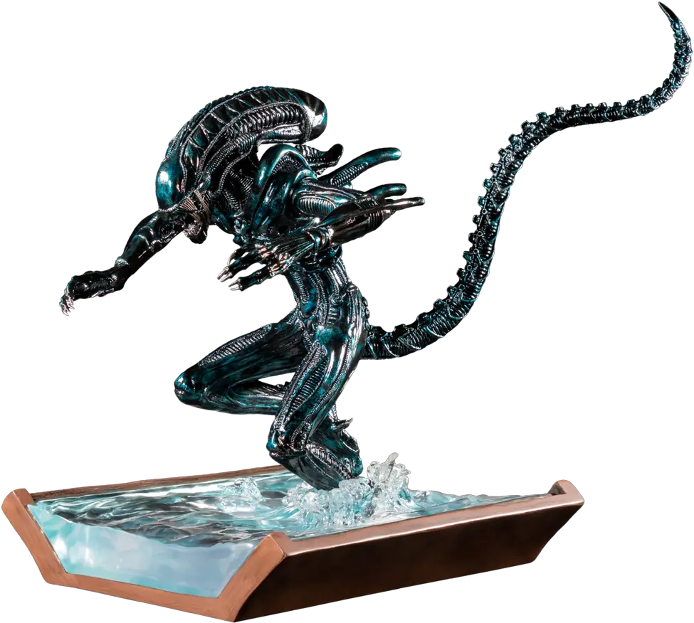 16 Scale Alien Statue Ikon Design Studio Png Xenomorph Transparent