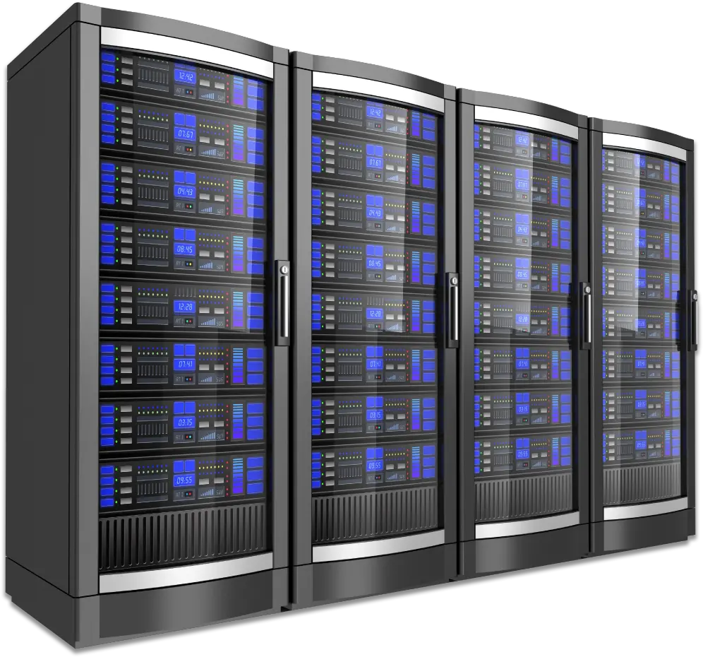 Qti Web Hosting Hosting Server Machine Png Server Farm Icon