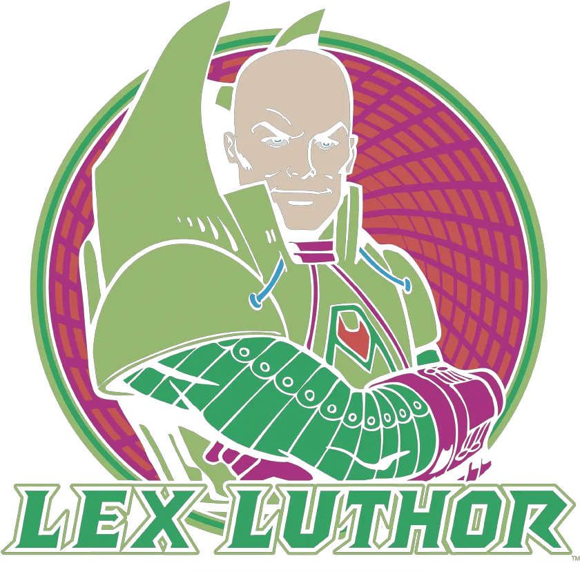 Dc Comics Lex Luthor Youth T Shirt Ages 812 Cartoon Png Lex Luthor Png