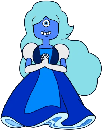 Sapphire From Steven Universe Sapphire Steven Universe Draw Png Sapphire Png