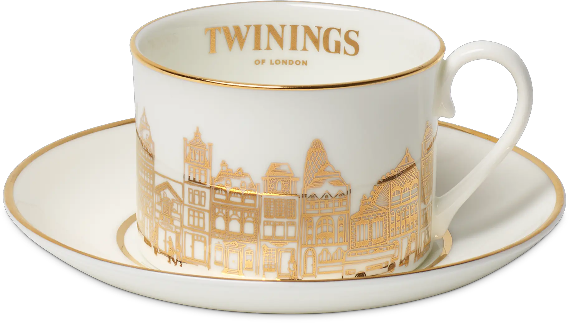 Twinings 216 Strand Gold Edge Teacup Twining Tea On Cup Png Teacup Png