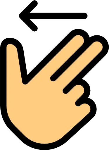 Swipe Left Free Gestures Icons Swipe Left Icon Png Left Icon