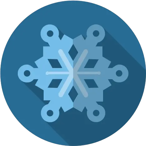 Blue Christmas Frost Snow Snowflake Winter Xmas Icon Icon Png Frost Png