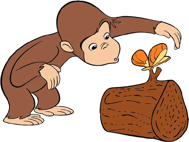 Curious George Clip Art Curious George Being Curious Png Curious George Png
