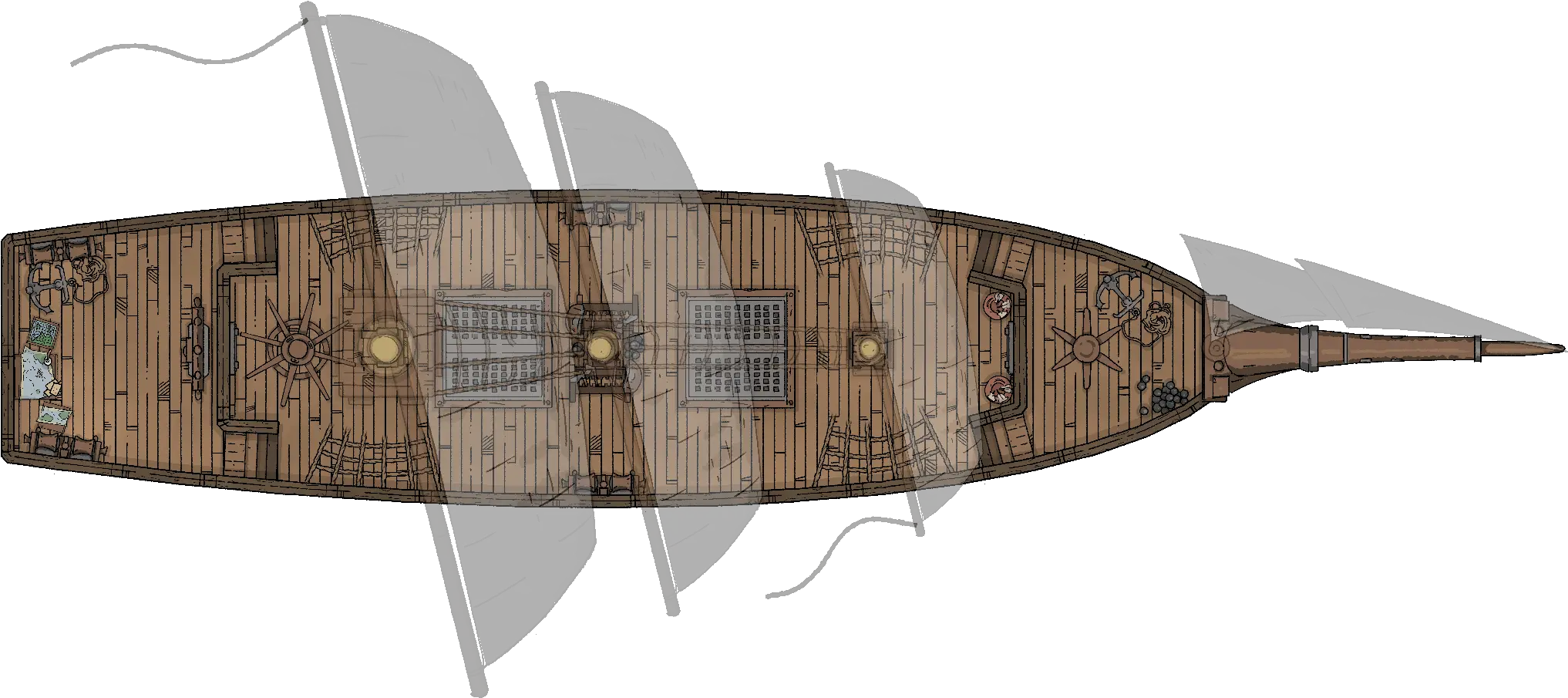 Dnd Pirate Ships Battlemaps Album On Imgur Pirate Ship Token Dnd Png Dnd Png